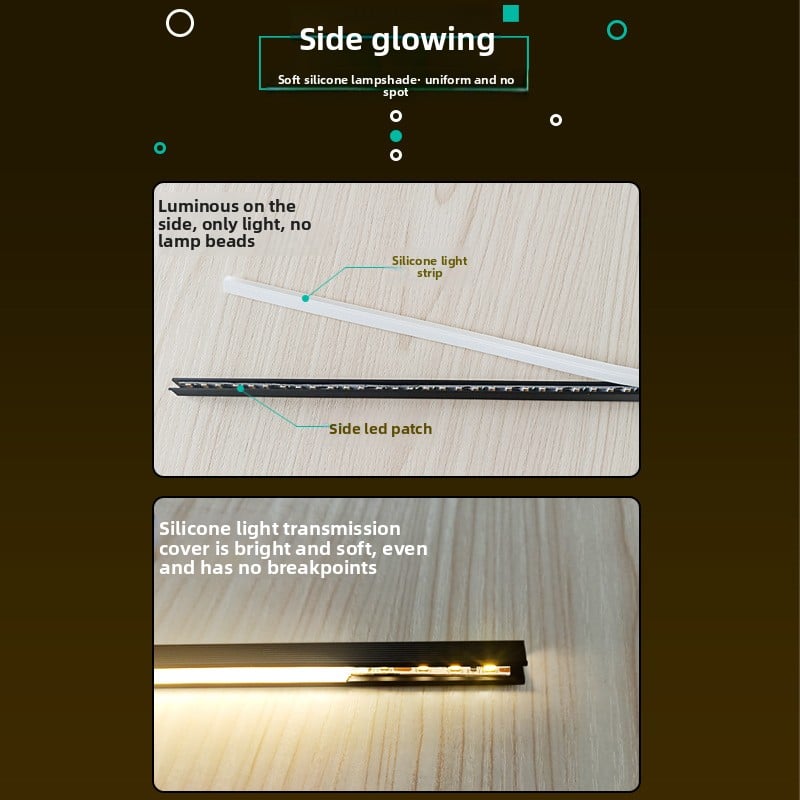 Embedded cabinet lights led Cabinet bottom lights wardrobe lights human body induction shoe cabinet wine cabinet hand-held Display Cabinet floor lights