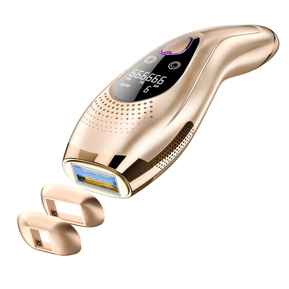 Home laser freezing point hair removal device