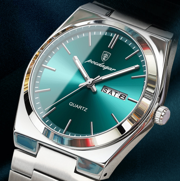 Ultra-Thin Men's Waterproof Luminous Quartz Watch