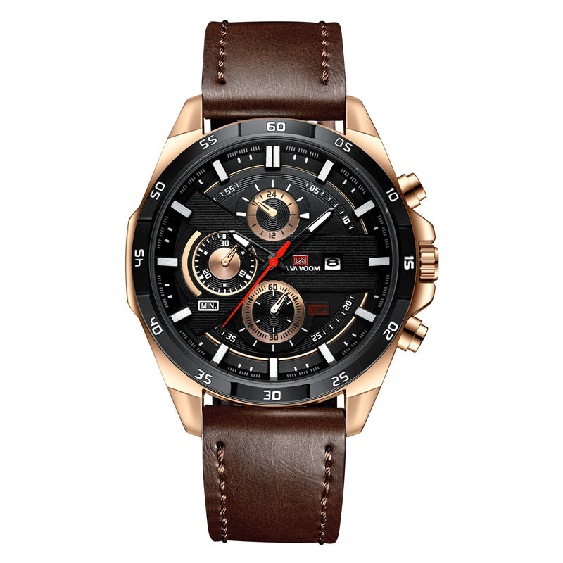 Fashion Men's Waterproof Quartz Watch