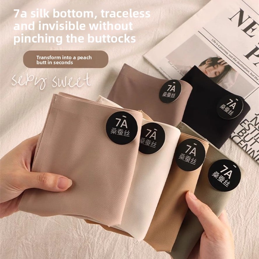 7A Silk and Bamboo Fiber Triangle Underwear