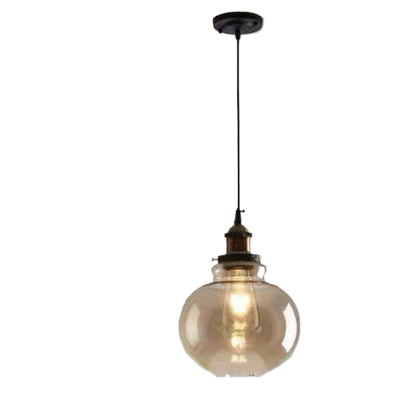 Creative retro glass chandelier