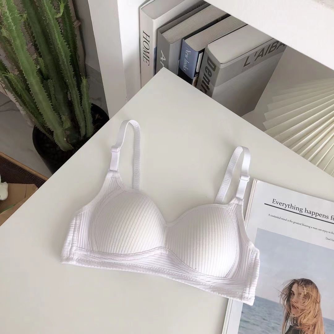 Pure cotton underwear bra