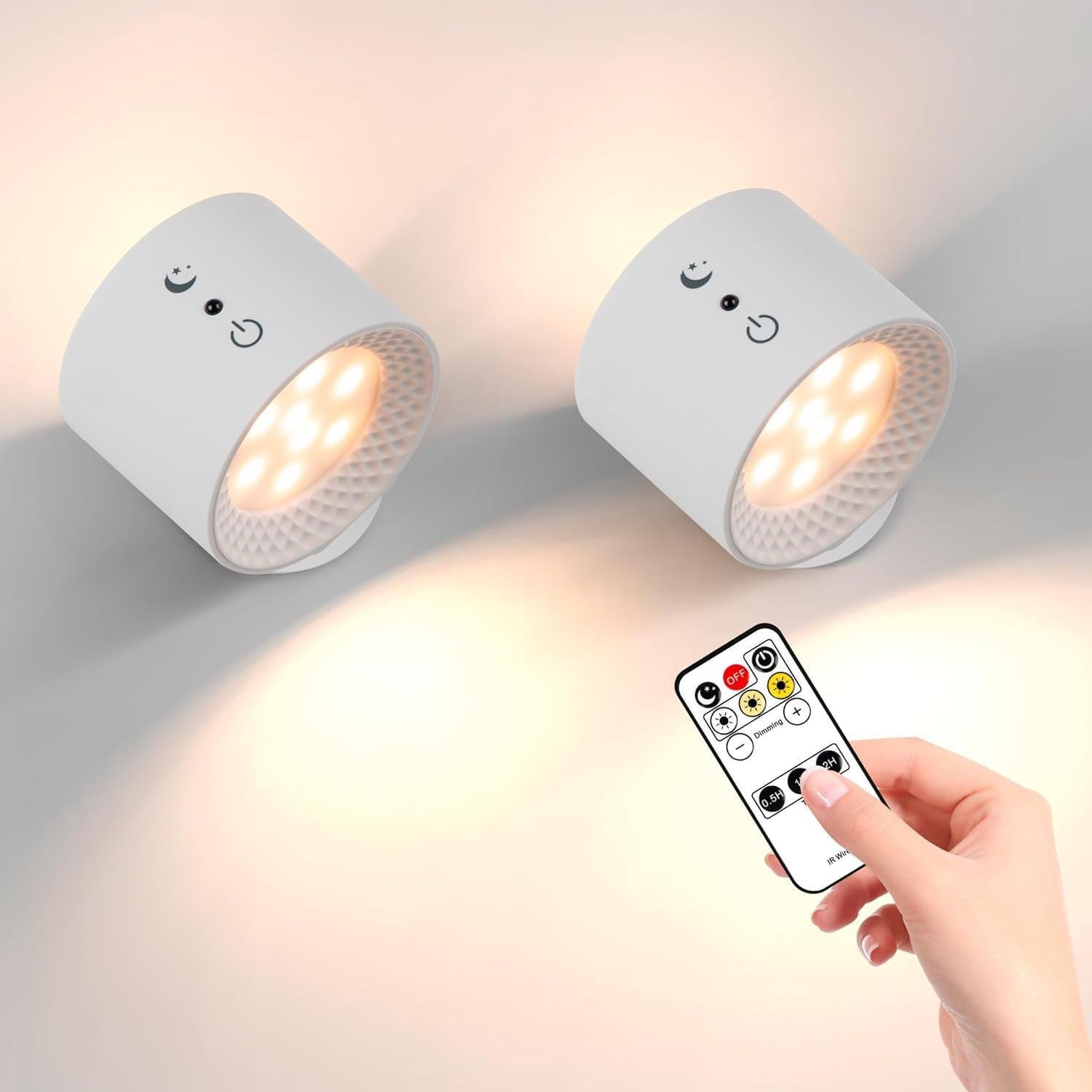 Smart magnetic wall lamp