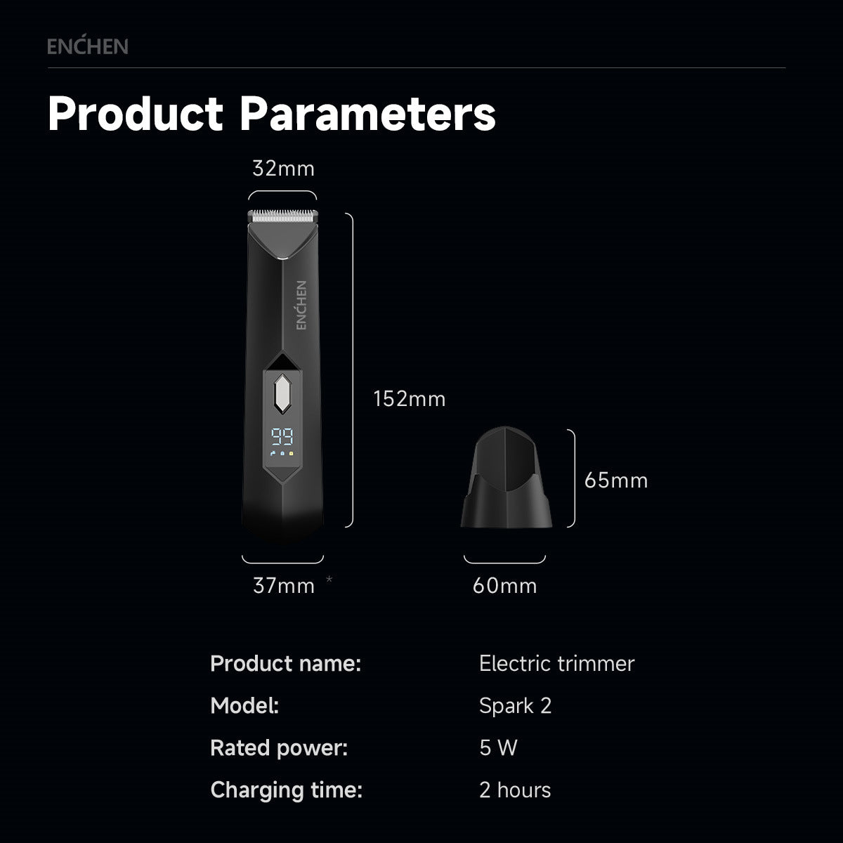 ECHEN Spark2ue Body and Hair Electric Shaver