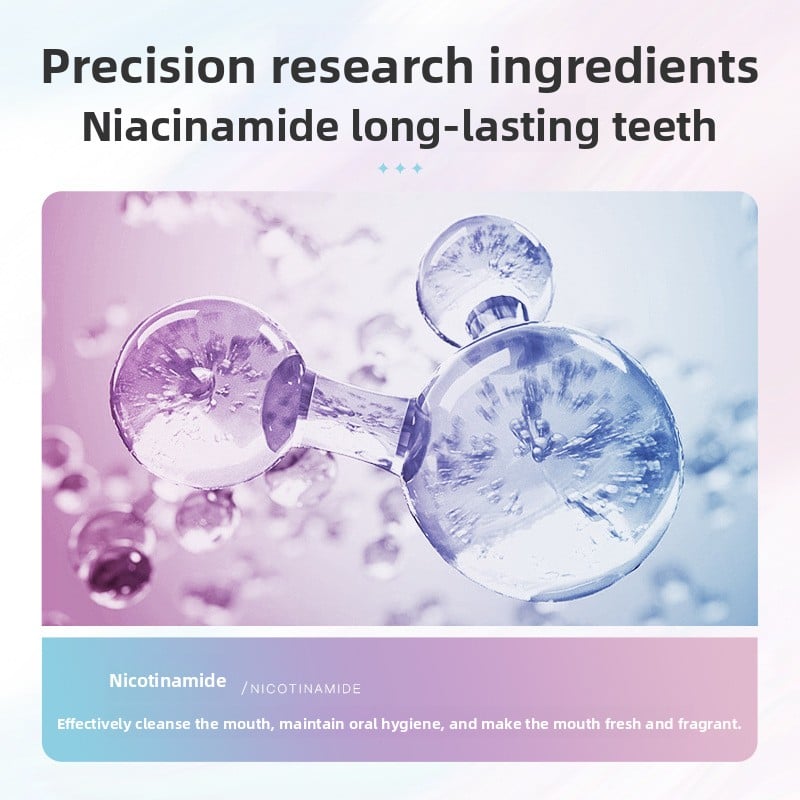 Han Lun Meiyu Nicotinamide White Toothpaste Fresh and Clean Mouth Fragrance Mild Gingival Protection Explosions Factory Direct Supply