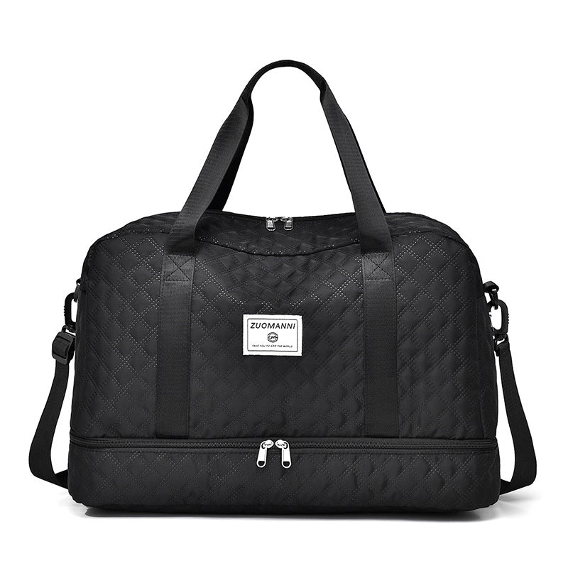 Checkered Sports Travel Bag
