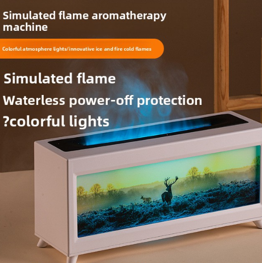 Aromatherapy Flame Humidifier