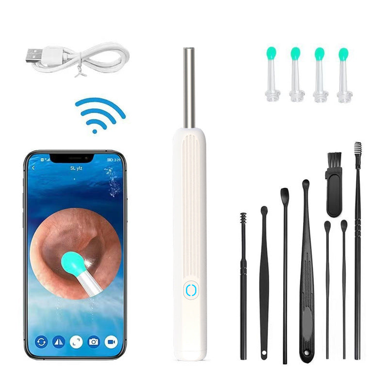 Wireless Visual Ear Cleaning Scoop with WIFI and Light